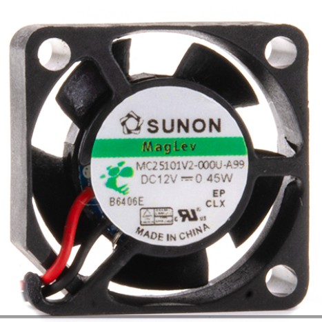 Original SUNON MC25101V2-000U-A99 Cooling Fan DC 12V 0.45W 2wires MC25101V2-000U-A99 Fans